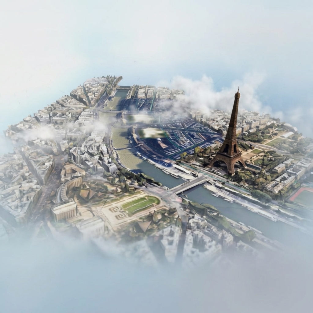 Captured real-world environment prepared for import into Training Composer