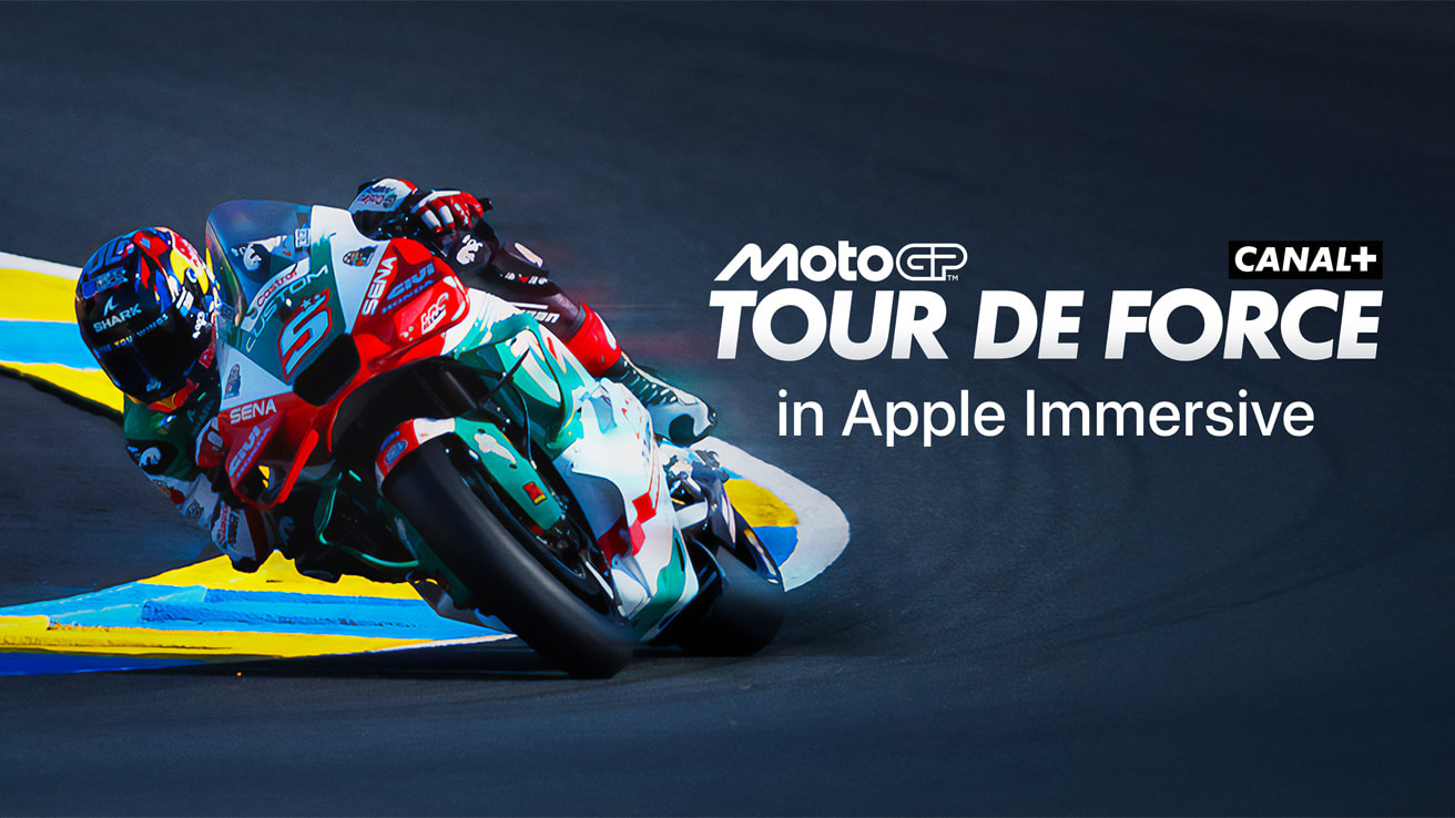 Tour De Force Apple Immersive Video image from Apple Newsroom
