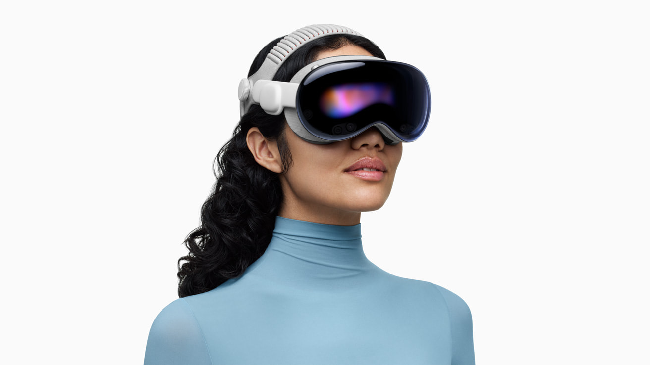 Apple Vision Pro with M5 chip and Dual Knit Band from Apple Newsroom