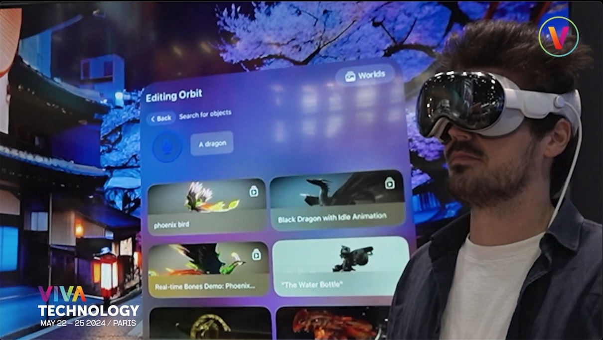 Orbit, a generative AI immersive app